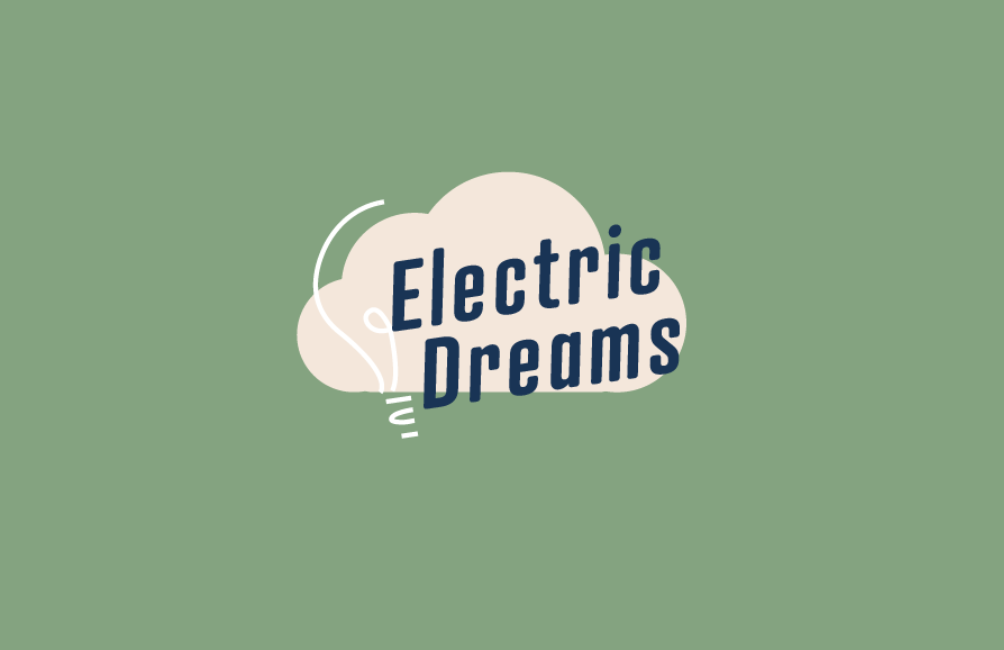 Electric dreams logo green